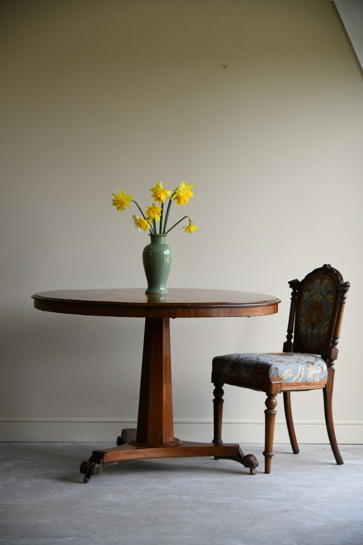 Antique Mahogany Tilt Top Table