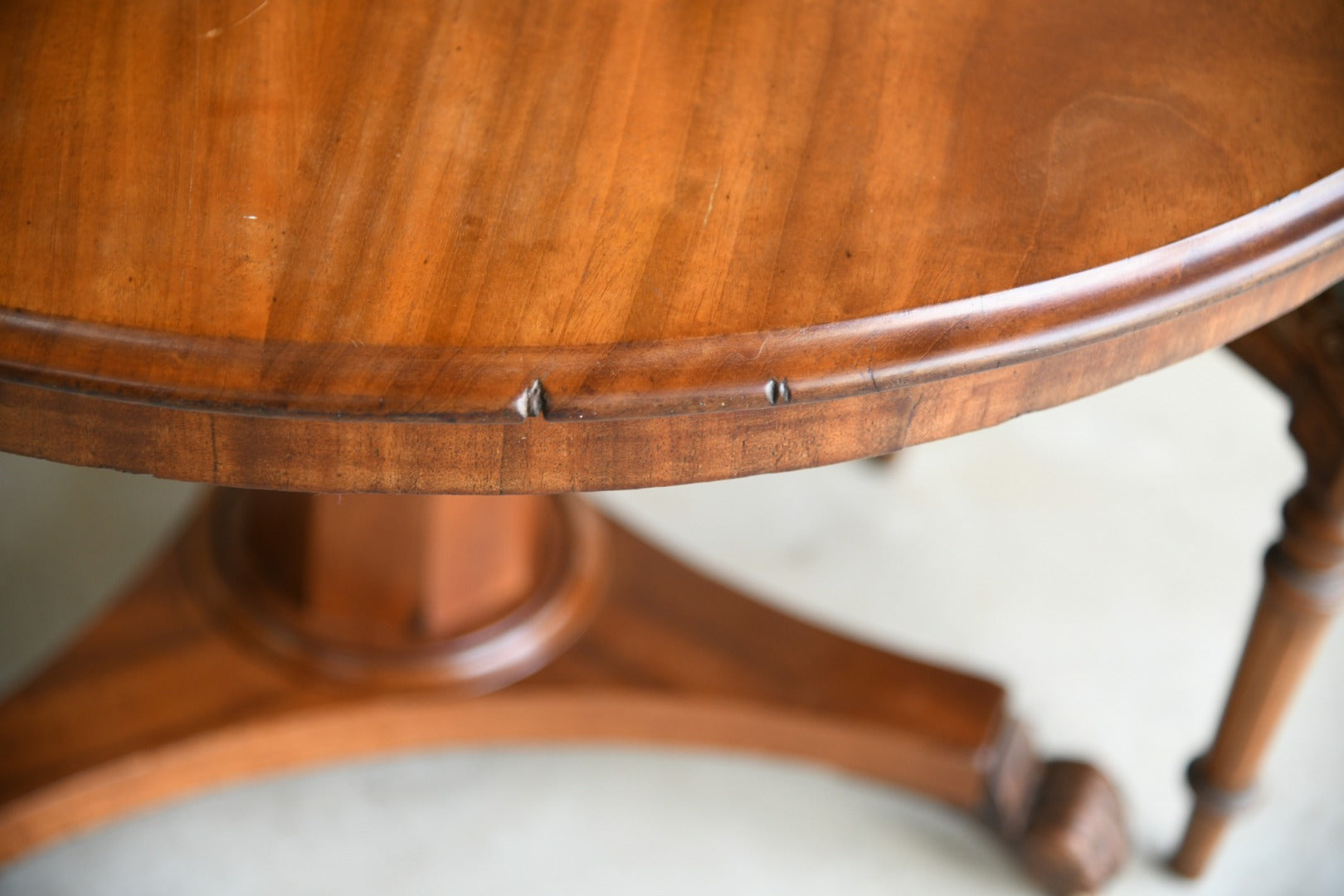 Antique Mahogany Tilt Top Table