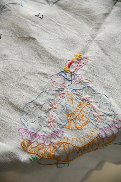 Crinoline Lady Small Tablecloth