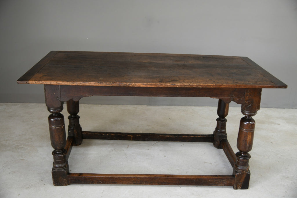 18th Century Oak Refectory Table