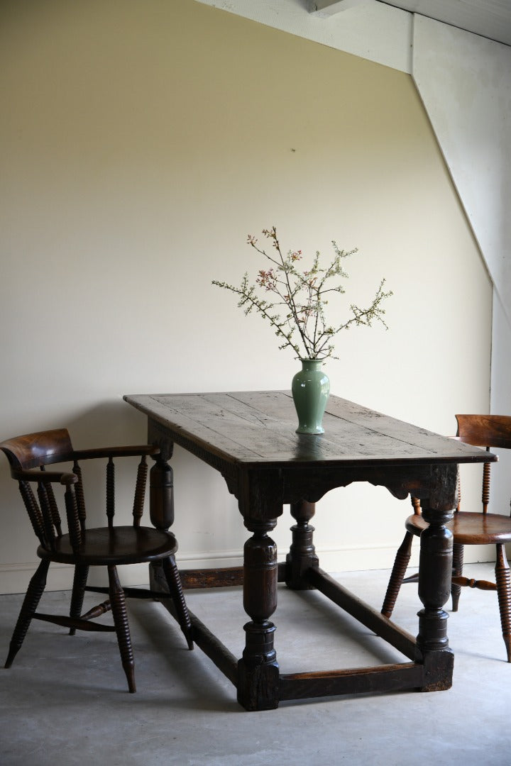 18th Century Oak Refectory Table