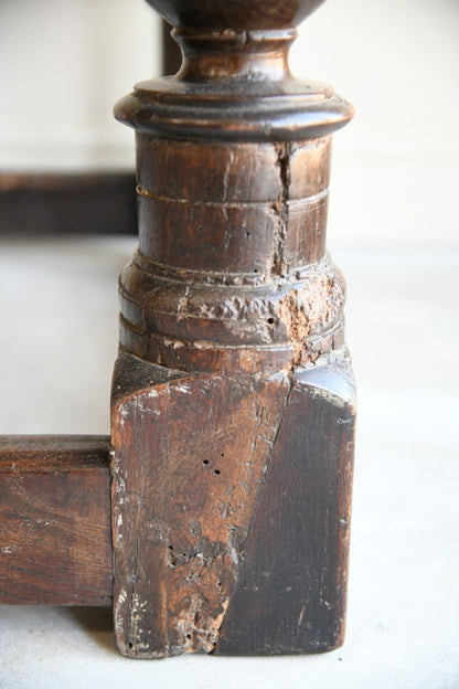 18th Century Oak Refectory Table