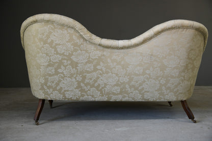 Victorian Upholstered Button Back Sofa