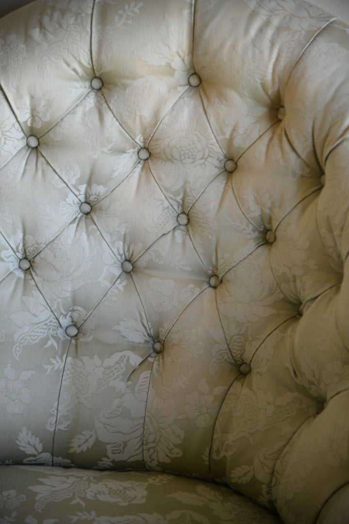 Victorian Upholstered Button Back Sofa