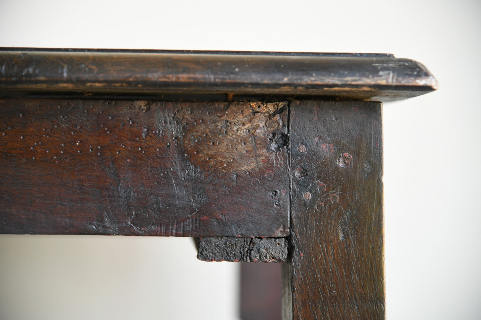 Rustic Oak Side Table