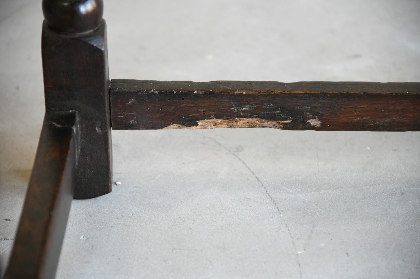 Rustic Oak Side Table