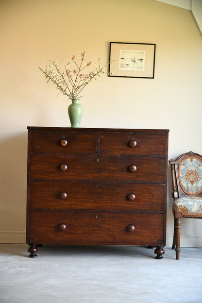 Antique Mahogany Chest of Drawers