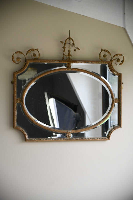 Antique Adam Style Mirror