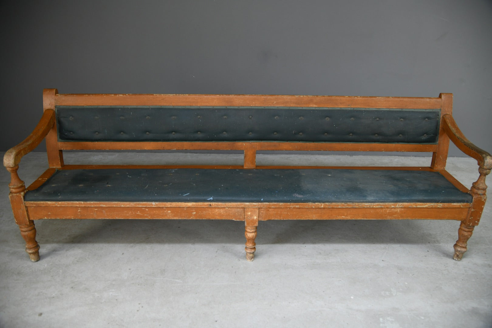 Large GWR Scumbled Pine Bench