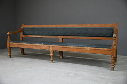 Large GWR Scumbled Pine Bench