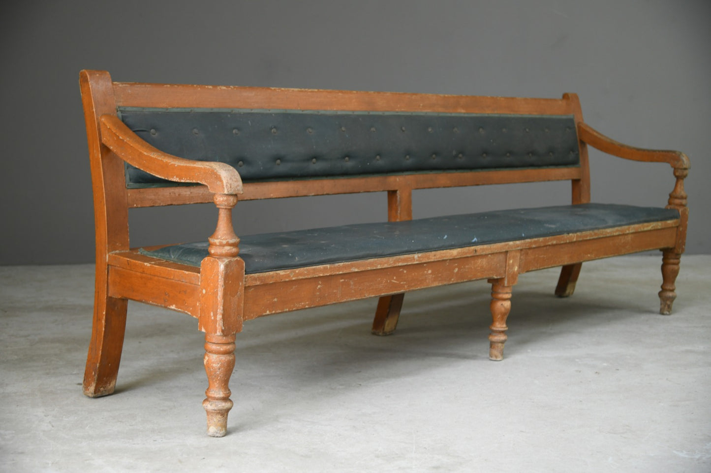 Large GWR Scumbled Pine Bench