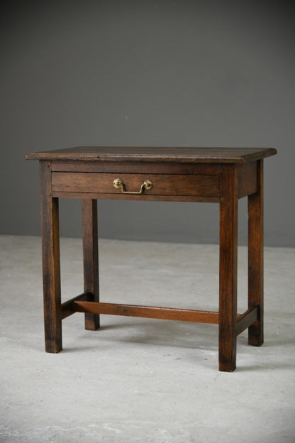 Antique Oak Side Table