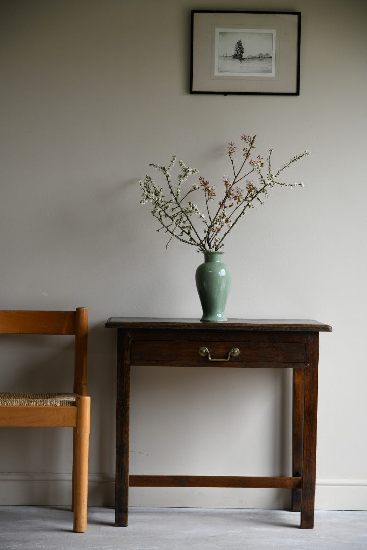 Antique Oak Side Table