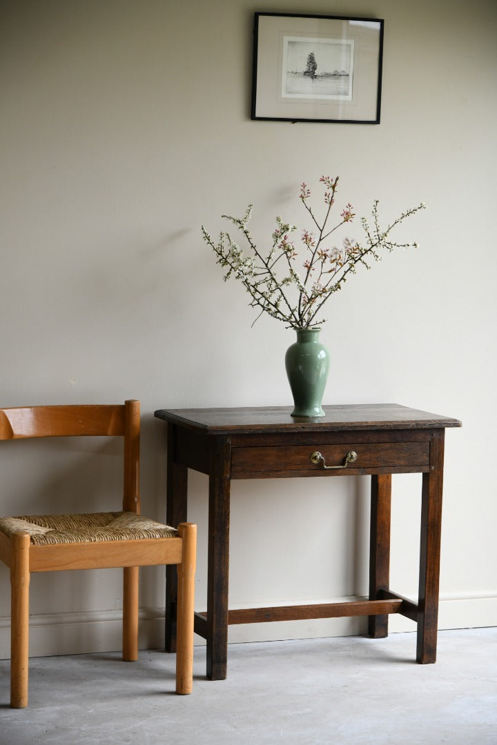 Antique Oak Side Table