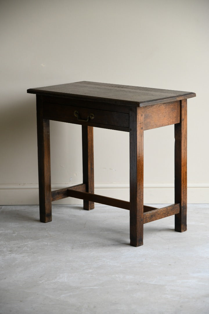 Antique Oak Side Table