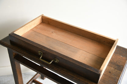 Antique Oak Side Table