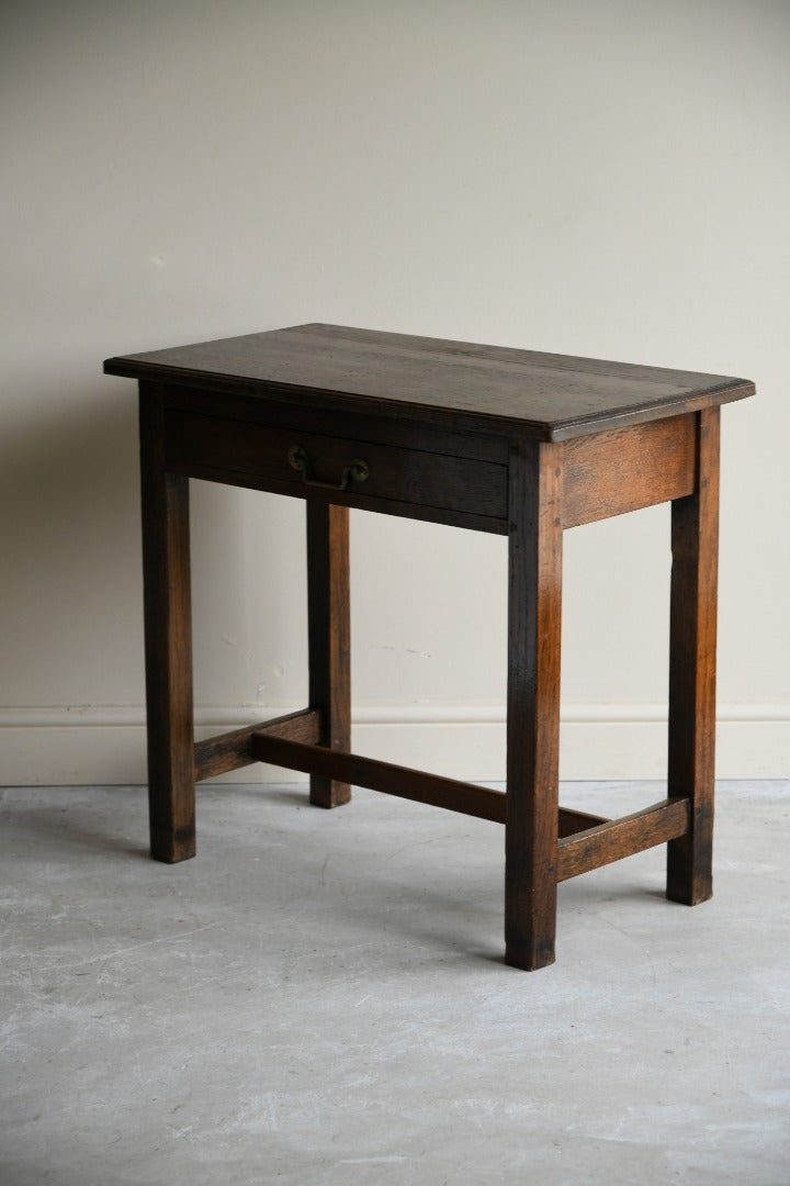 Antique Oak Side Table