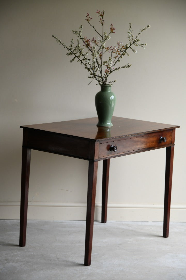 19th Century Mahogany Side Table