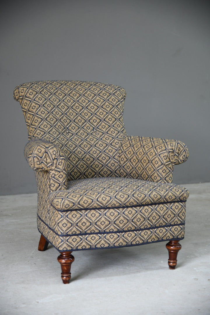 Modern Victorian Style Armchair