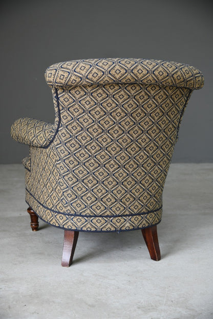 Modern Victorian Style Armchair