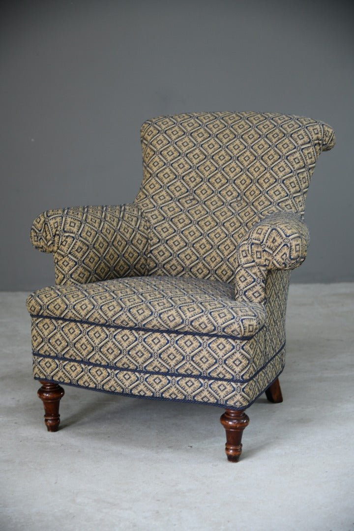 Modern Victorian Style Armchair