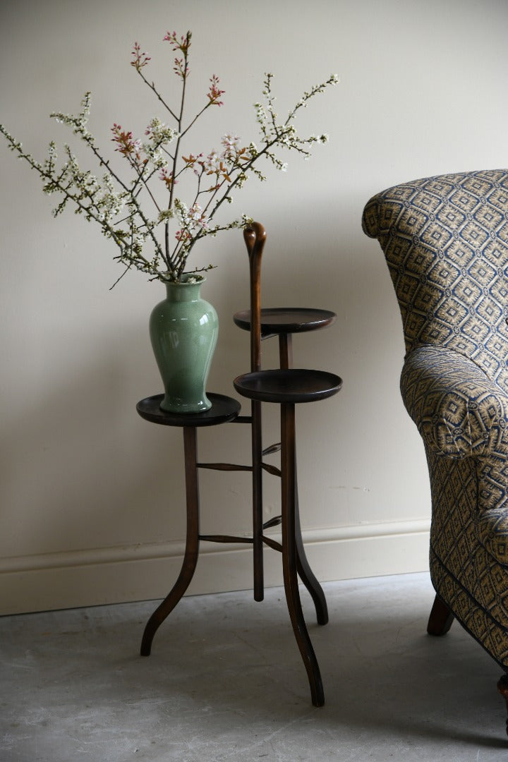 Early 20th Century Beech Plant Stand