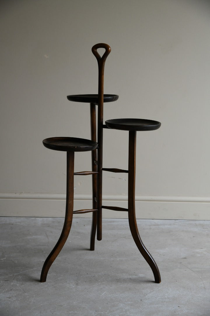 Early 20th Century Beech Plant Stand