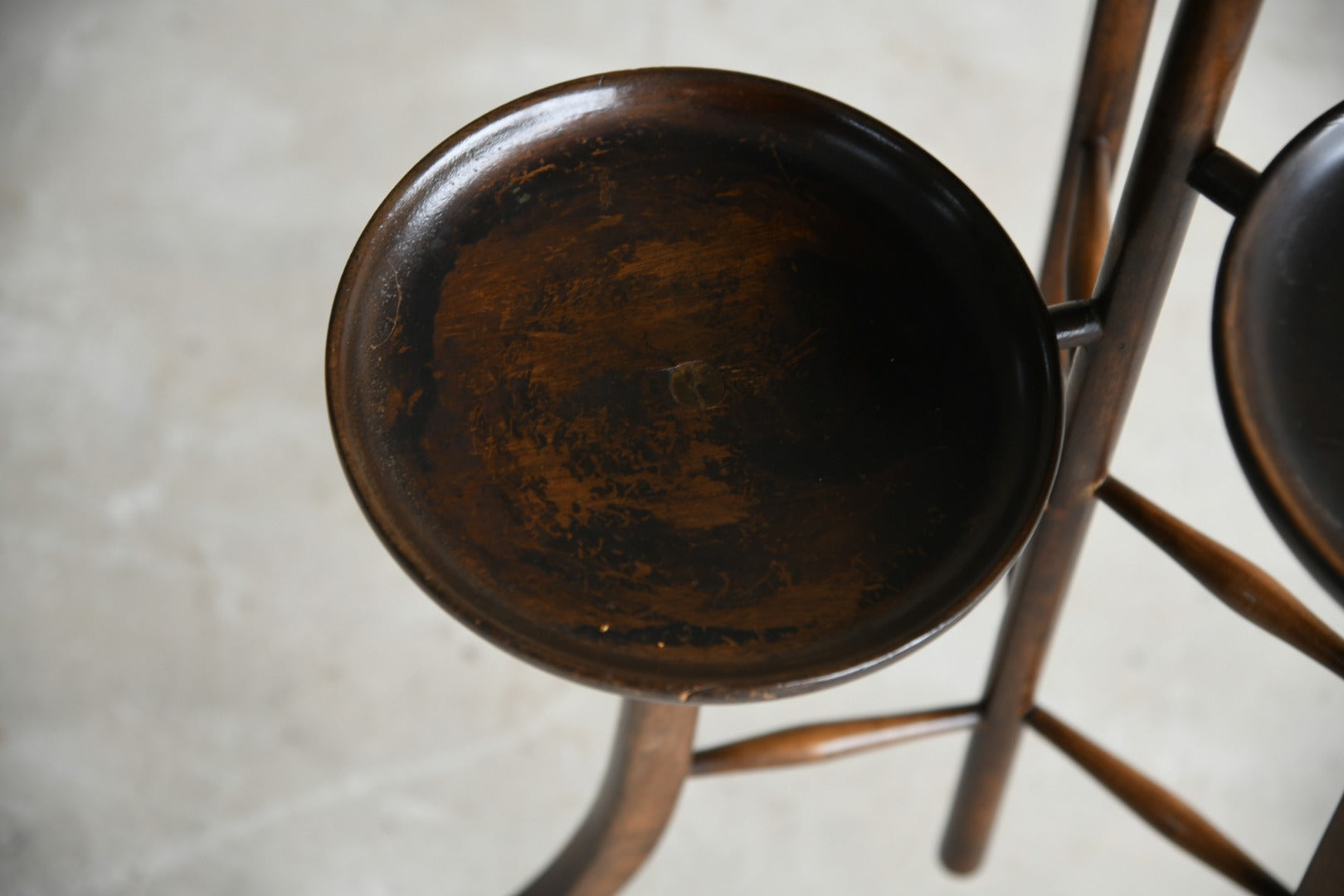 Early 20th Century Beech Plant Stand