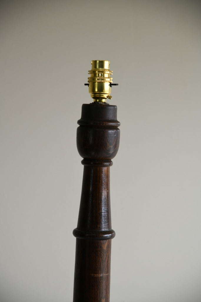 Oak Standard Lamp