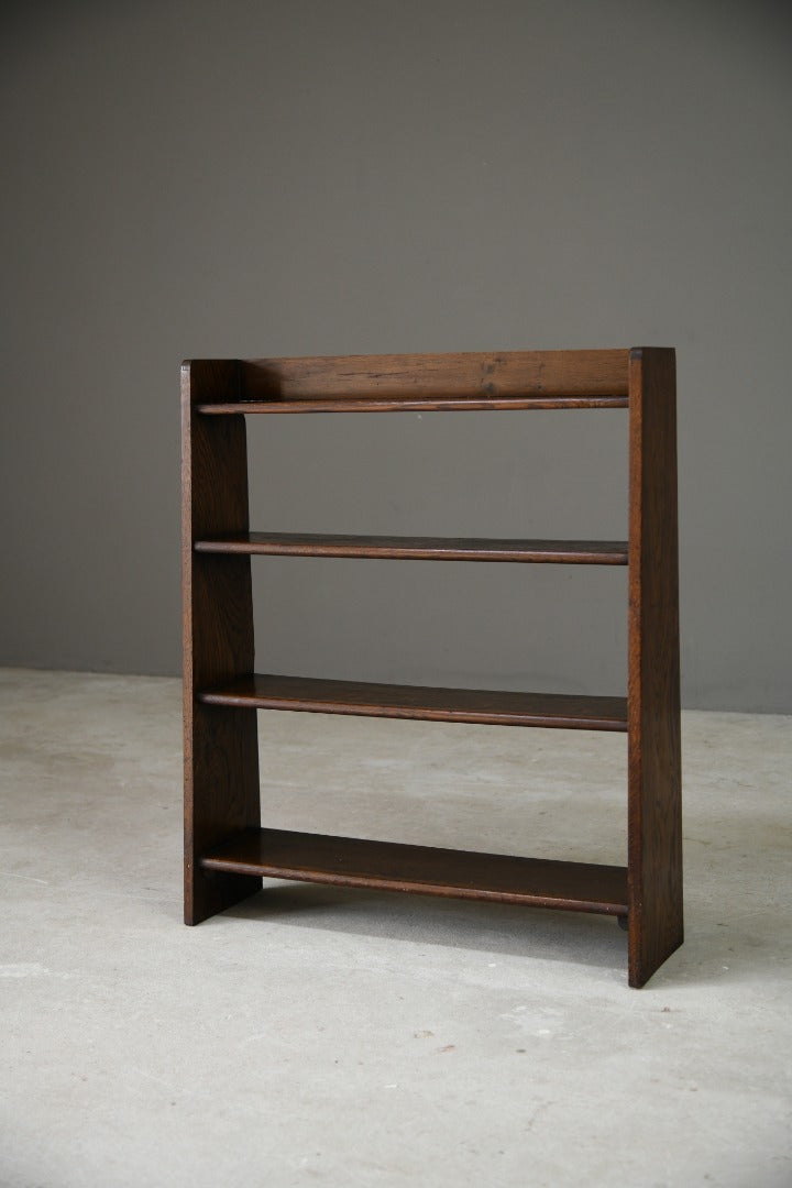 Freestanding Oak Bookcase