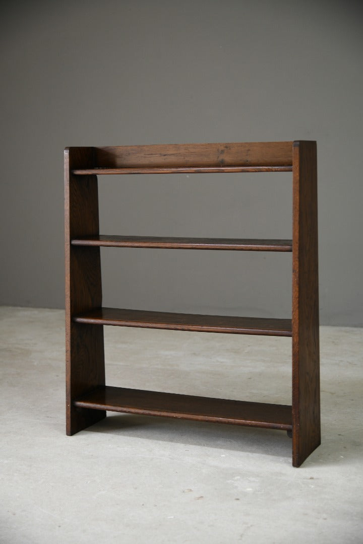 Freestanding Oak Bookcase