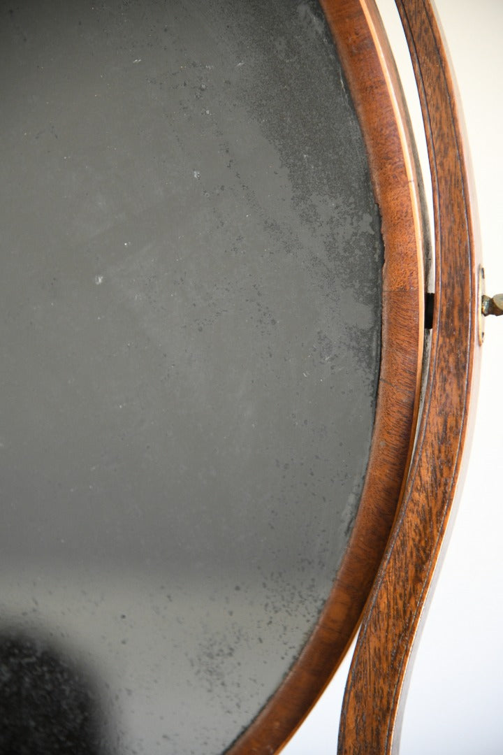 Antique Oval Dressing Table Mirror