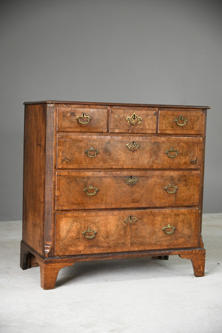 Antique Walnut Chest of Drawers