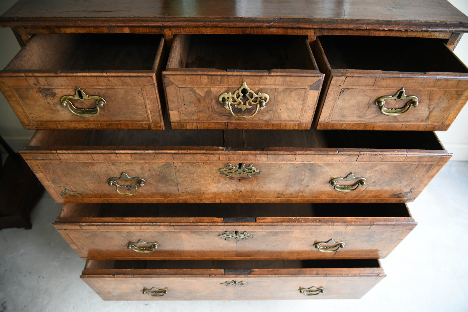 Antique Walnut Chest of Drawers