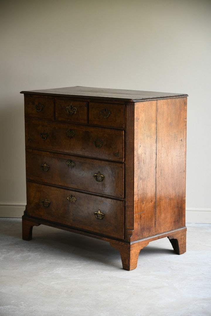 Antique Walnut Chest of Drawers