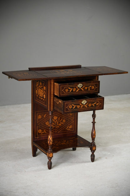 Dutch Marquetry Occasional Table