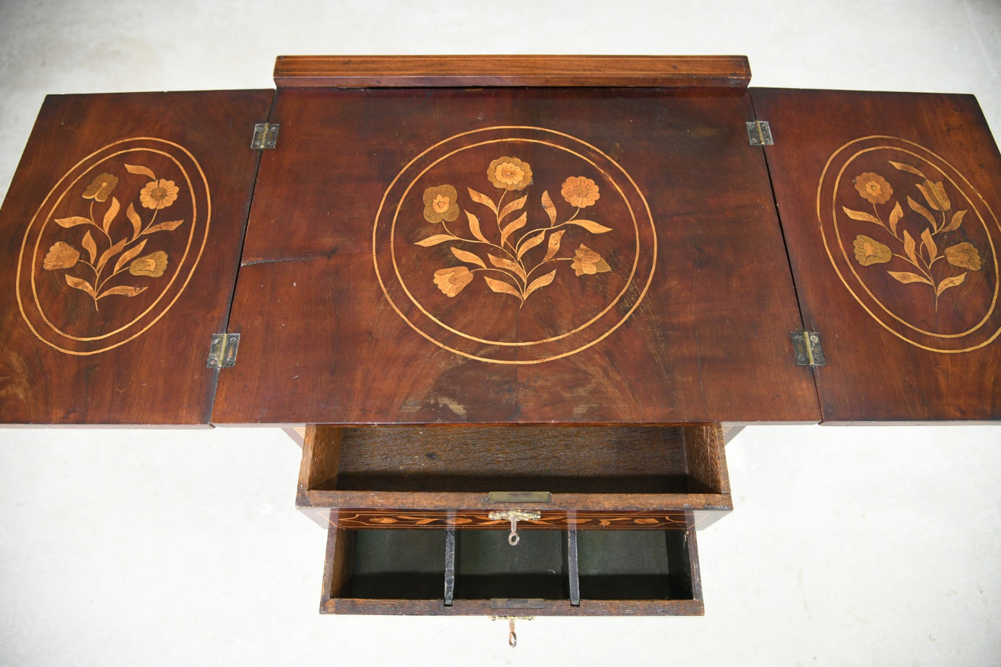 Dutch Marquetry Occasional Table