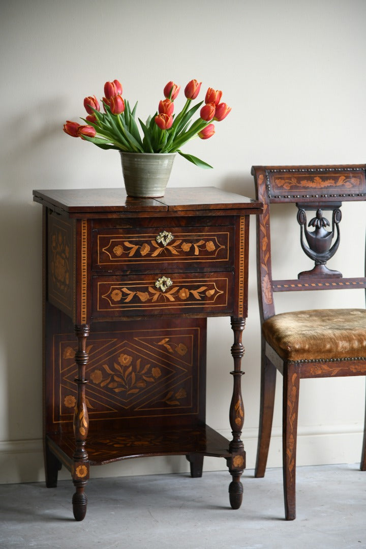 Dutch Marquetry Occasional Table