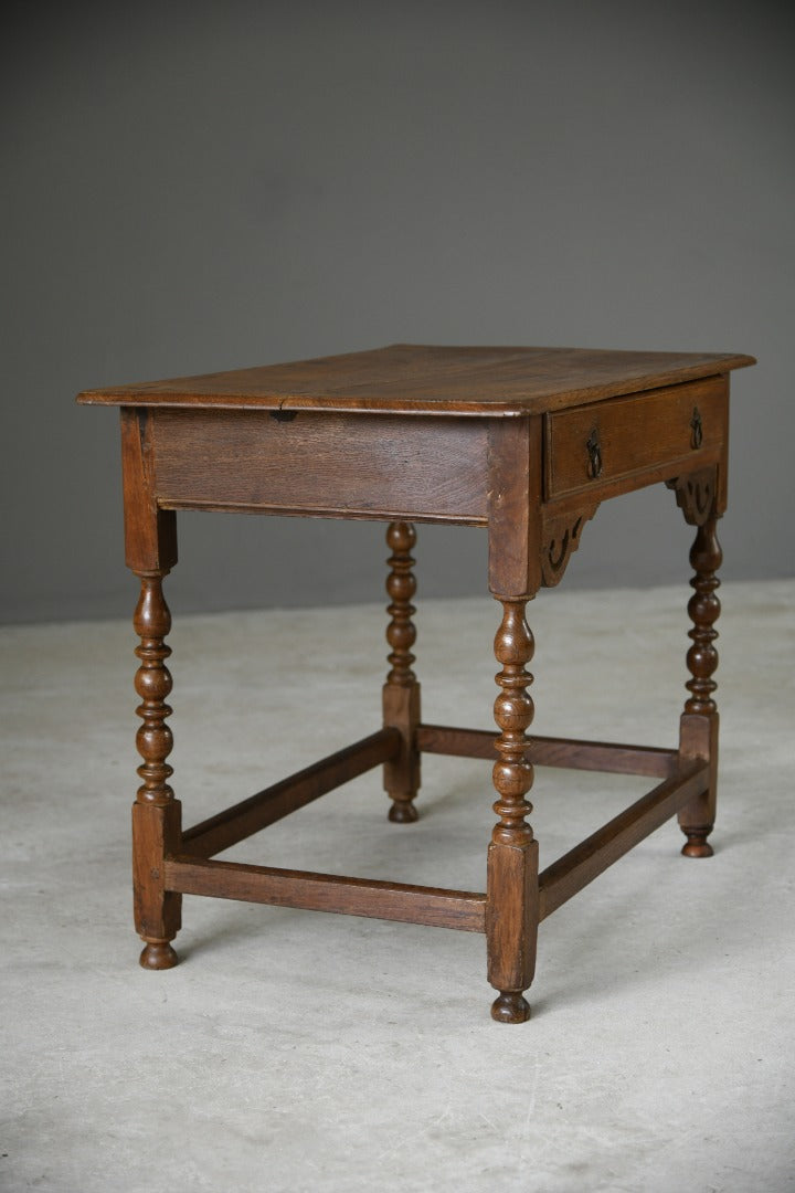 Rustic Oak Side Table