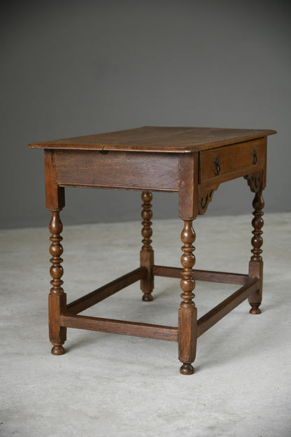 Rustic Oak Side Table