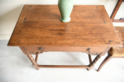 Rustic Oak Side Table