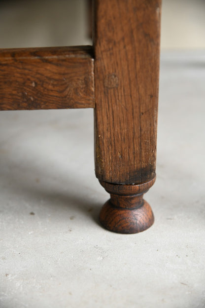 Rustic Oak Side Table