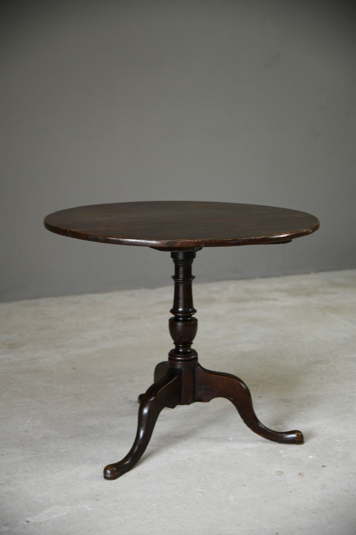 Georgian Oak Snap Top Table