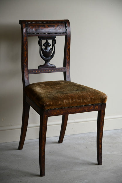 Antique Dutch Inlaid Chair