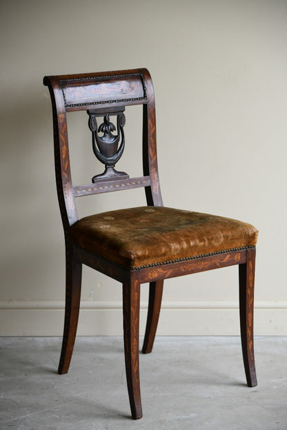 Antique Dutch Inlaid Chair