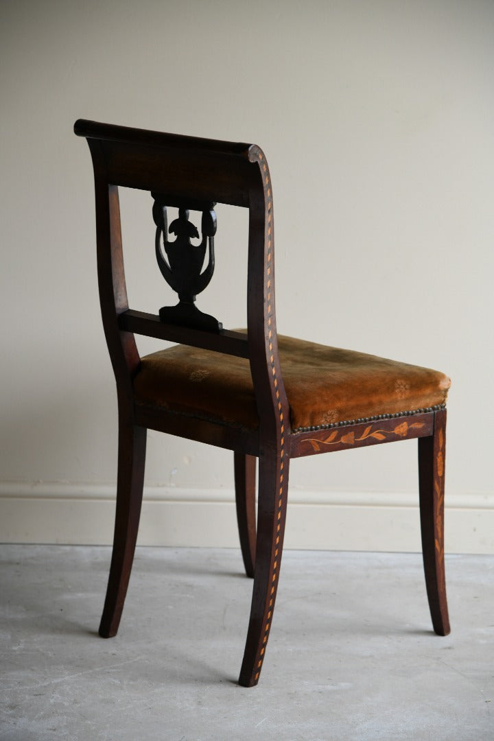 Antique Dutch Inlaid Chair