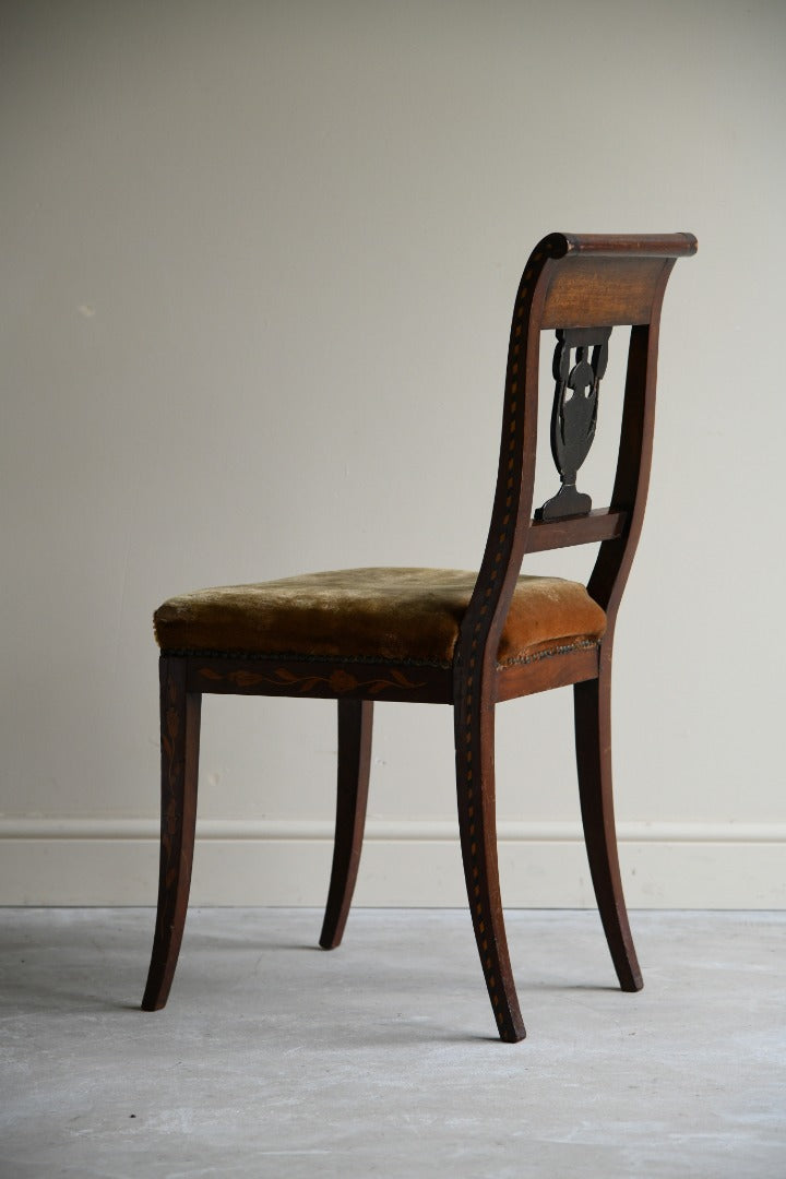 Antique Dutch Inlaid Chair