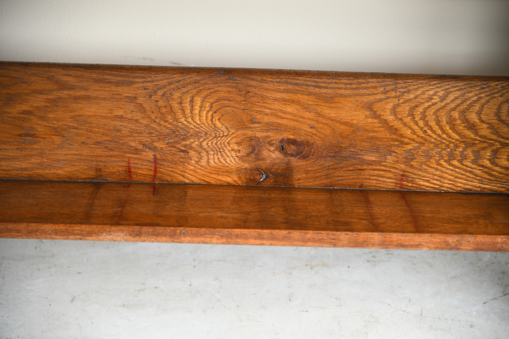 Early 20th Century Open Oak Bookcase