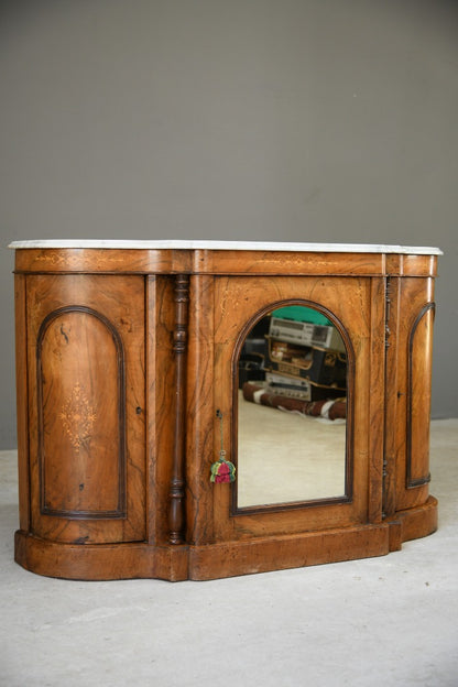 Victorian Walnut Credenza