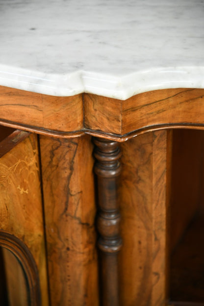 Victorian Walnut Credenza